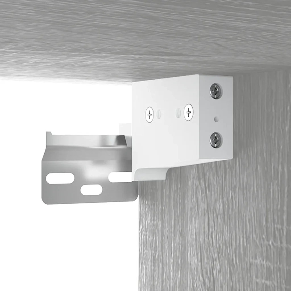 Mobile a Specchio con LED Grigio Sonoma 76x15x55 cm CFW2685618