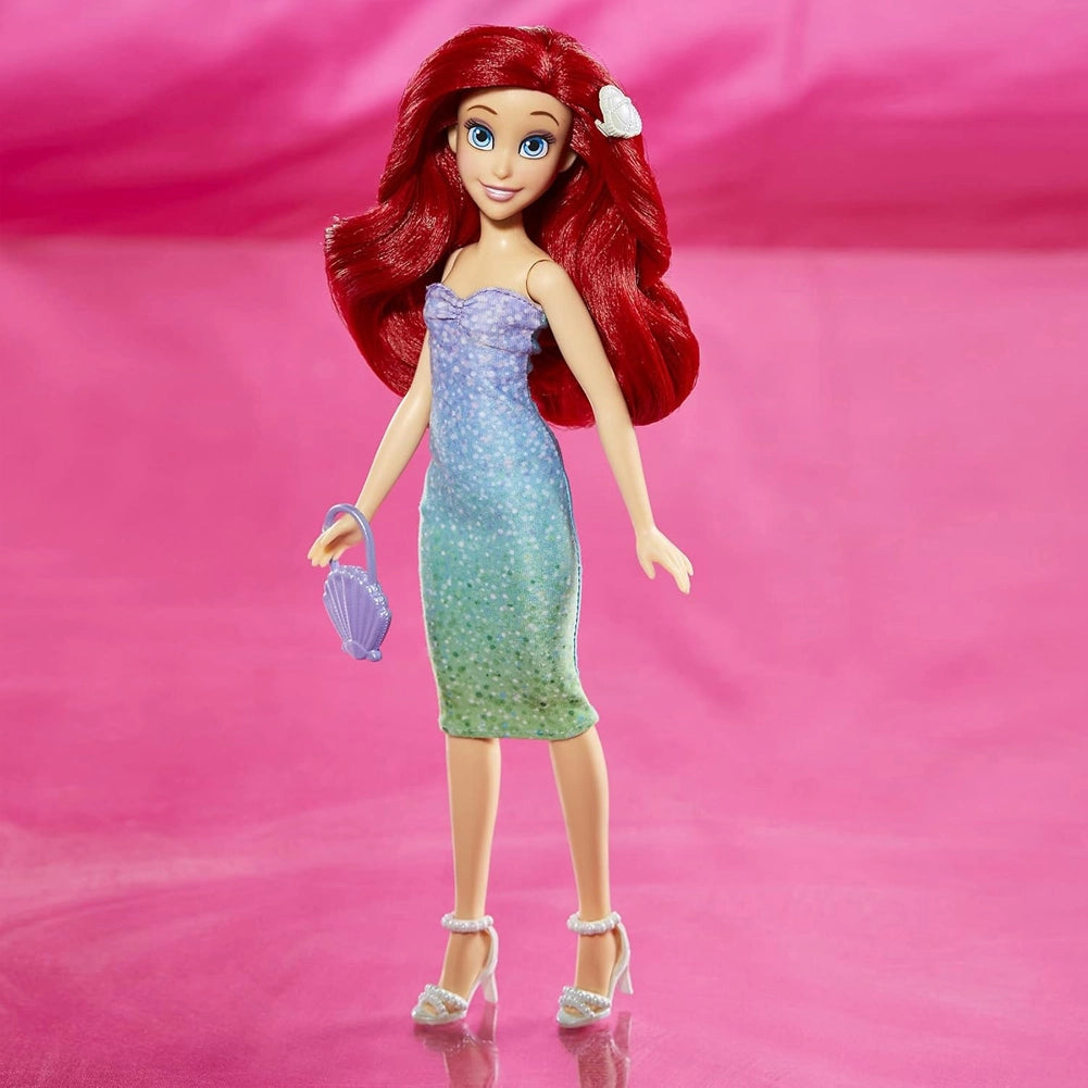 Ariel Bambola Principessa La sirenetta Disney 7 Accessori e Vestiti Idea Regalo