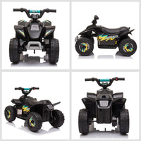 Mini Quad Elettrico per Bambini 6V Nero