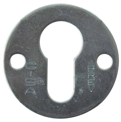 MOSTRINA TONDA FORO SAGOMATO 06075 CISA - ZINCATA MM 48- 5 pezzi