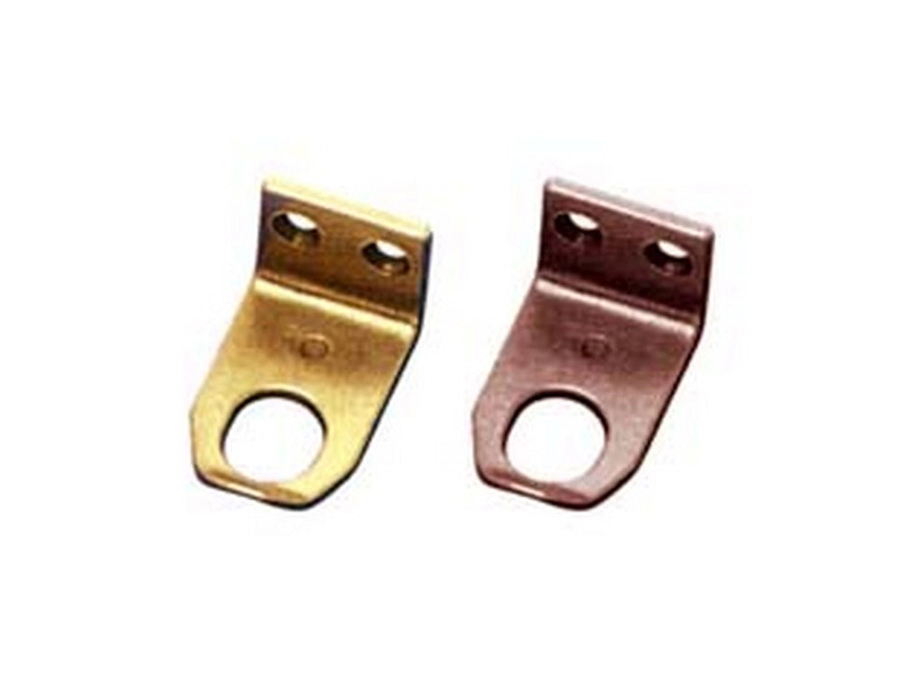 5pz incontro ad angolo per cricchetto sopraluce - mm.24x44x22h. ottone lucido cod:ferx.fer99974