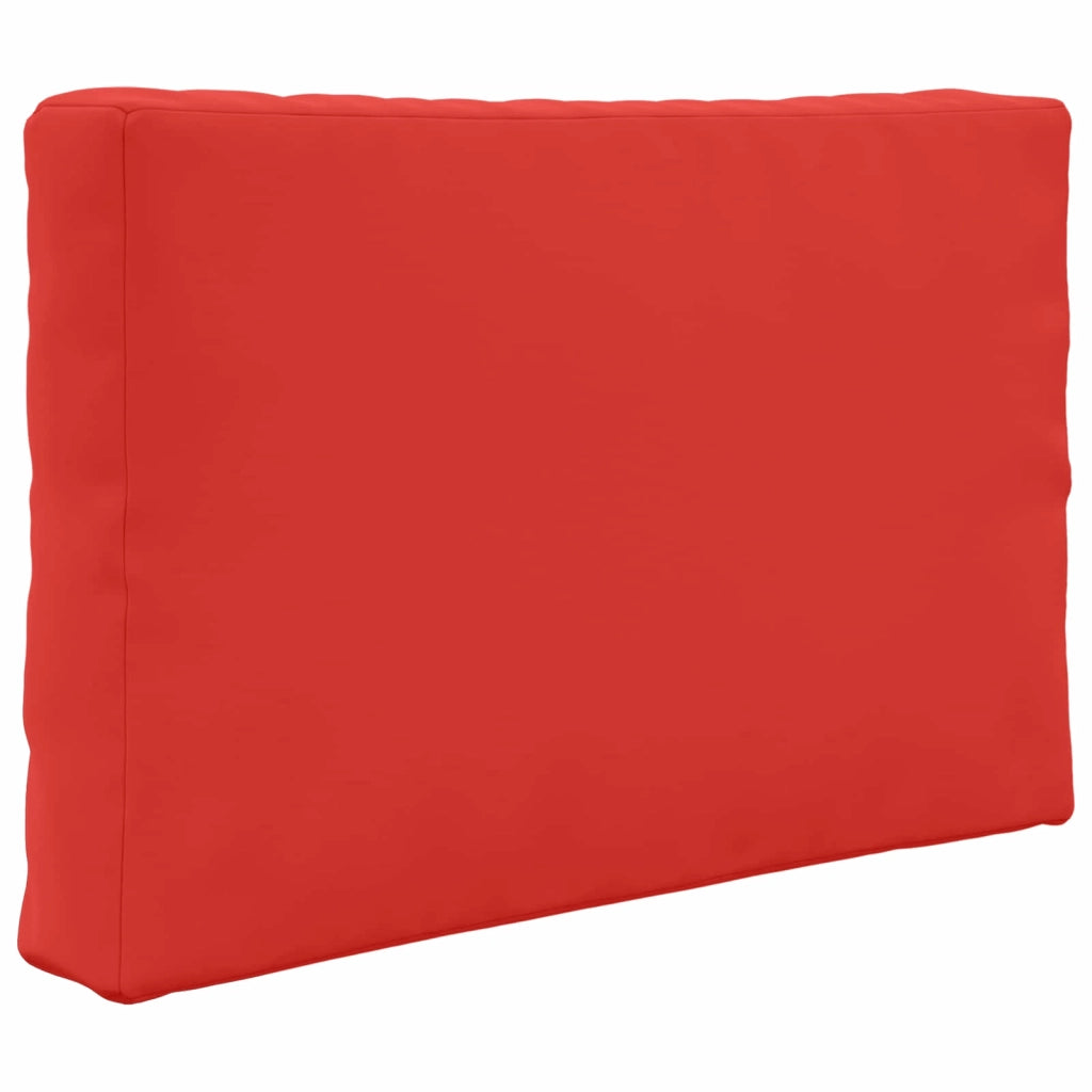 Cuscino per divano da esterno 3 pcs Rosso Poliestere