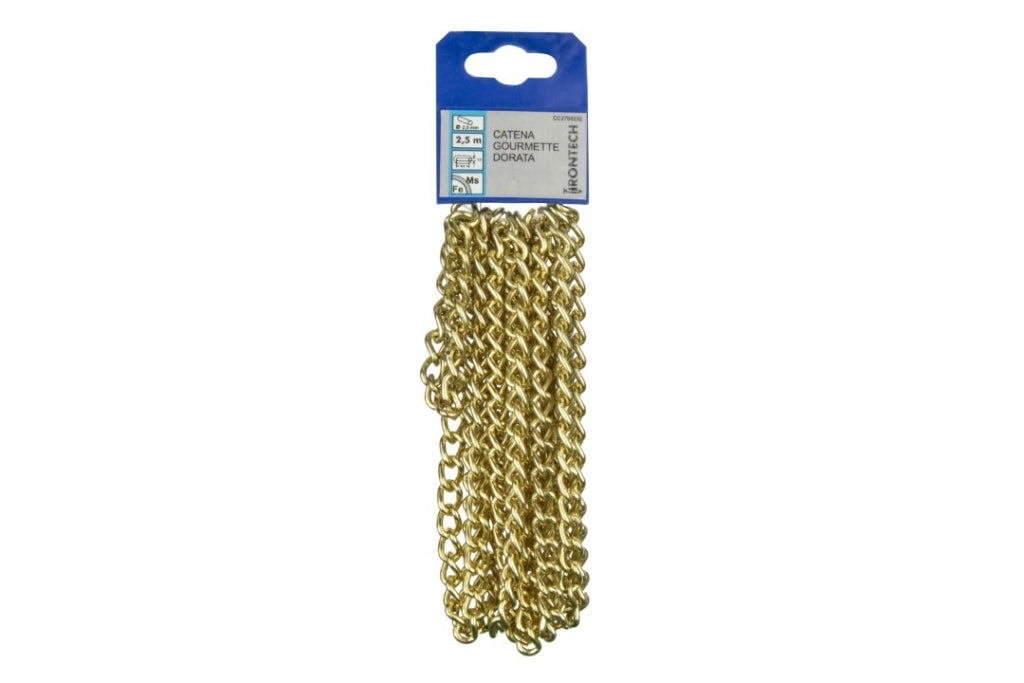 Catena Gourmette Dor D 2,5 Mt 2,5 - Masidef