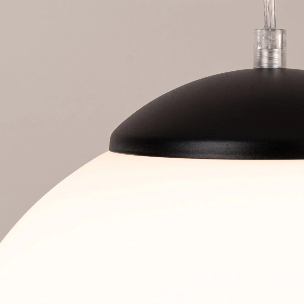 Lampada a sospensione UGO 40 nera