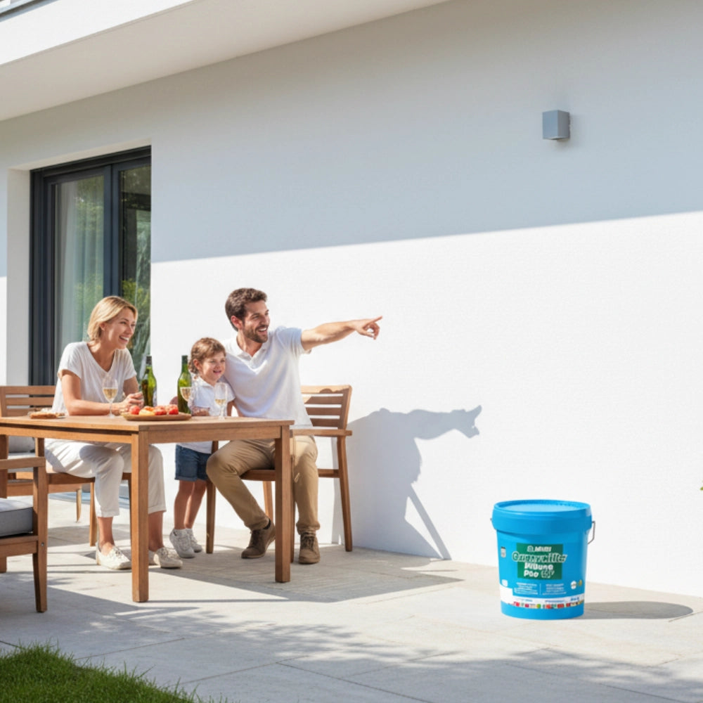 Quarzolite pittura pro gf mapei resistente per esterni e interni *** formato 5 kg, confezione 1