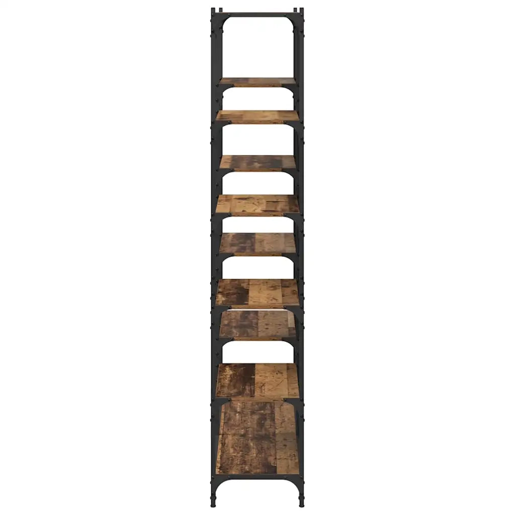 Libreria-Scaffale per Libri-Mobile di Stoccaggio Legno vecchio 100 x 32 x 170 cm Legno multistrato