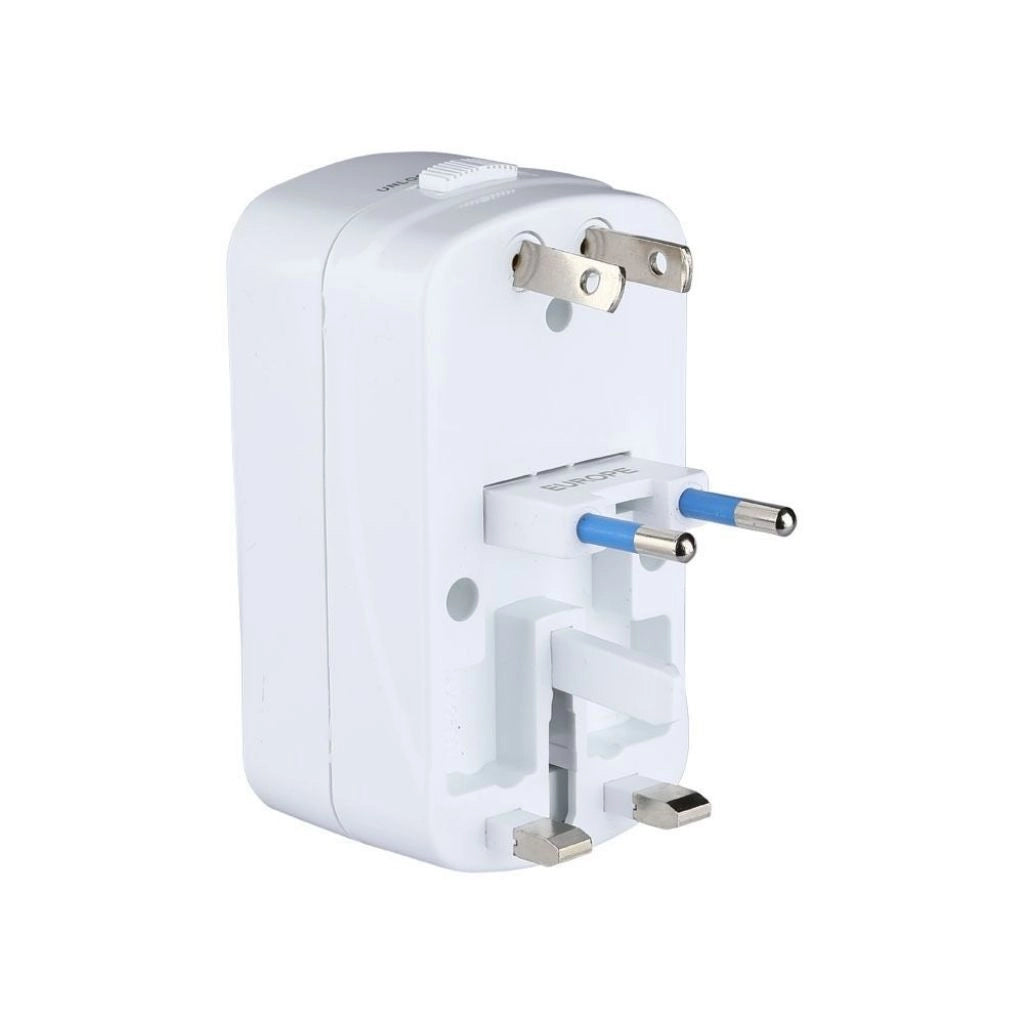 Adattatore Universale Con Protezione da Sovraccarico Con 2 USB 2A