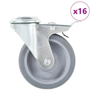 Ruote Girevoli con Foro per Bulloni 16 pz 100 mm cod mxl 61766