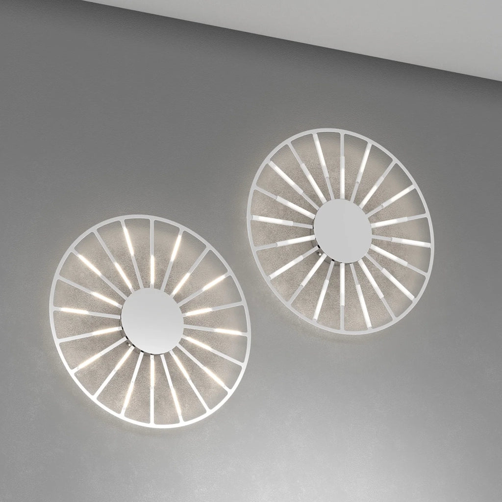 Plafoniera-Applique Around You Metallo Cromo Led 61W 3000K