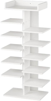 Scarpiera Stepy, Bianco, 45 x 114 cm con 10 scomparti