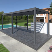 Pergola bioclimatica OmbrÃ©a VS autoportante 3x6M - Antracite