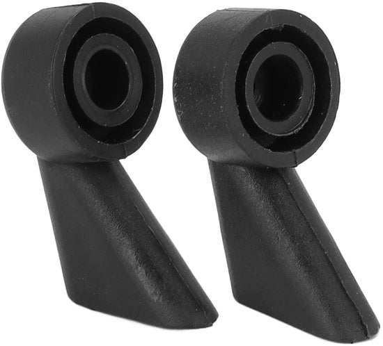 Sostituzione Sproeierkop - 2 Pezzi - Alta Qualità ABS - Resistentente all'Usura - Installazione Facile - Plug-and-Play - Sproiettatore per Parabrezza