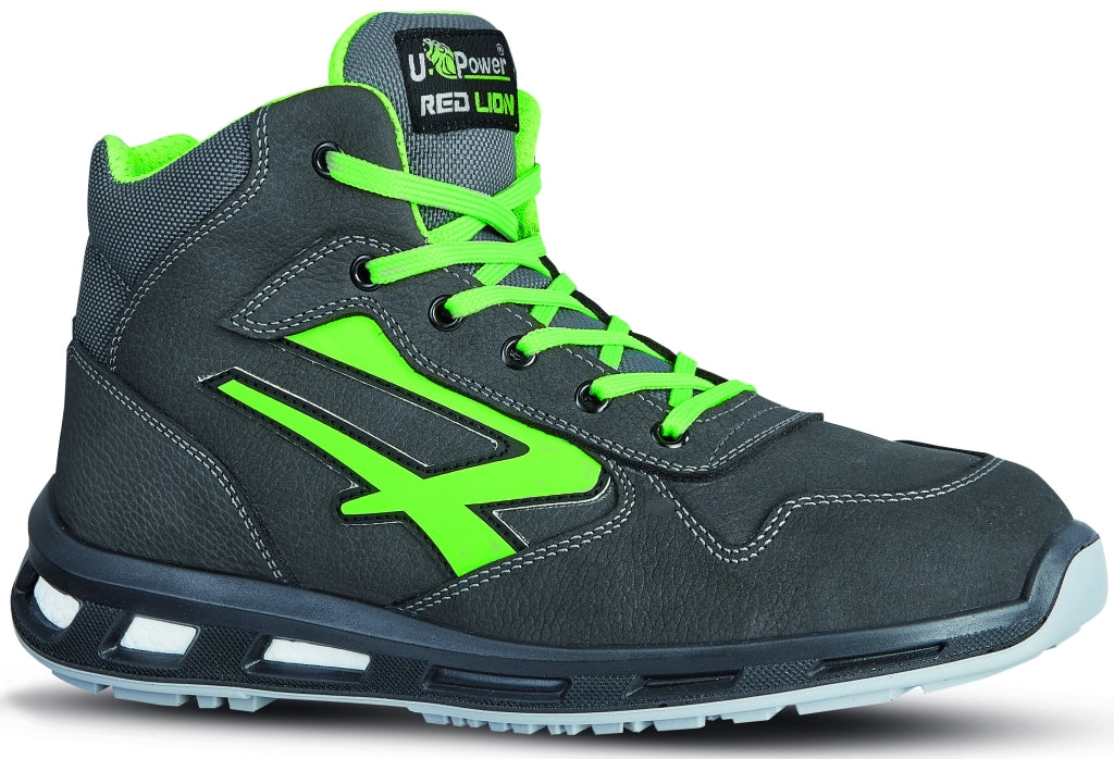 U-Power SCARPE ANTINFORTUNISTICA ALTE S3 SRC REDLION HUMMER Col. Grigio Mis. 44