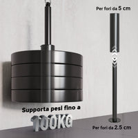 Pulley Machine Home Gym e Puleggia LAT Machine Attacco per Dischi Pesi Universali con Accessori