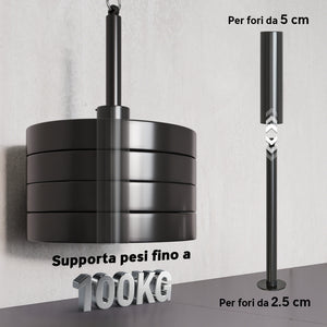 Pulley Machine Home Gym e Puleggia LAT Machine Attacco per Dischi Pesi Universali con Accessori