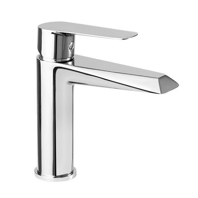 Set miscelatori lavabo e bidet in ottone cromo lucido Cristallo