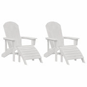 Sedia da Giardino 2 pz | Sedie da Esterno Bianco 83 x 74 x 92 cm Polietilene