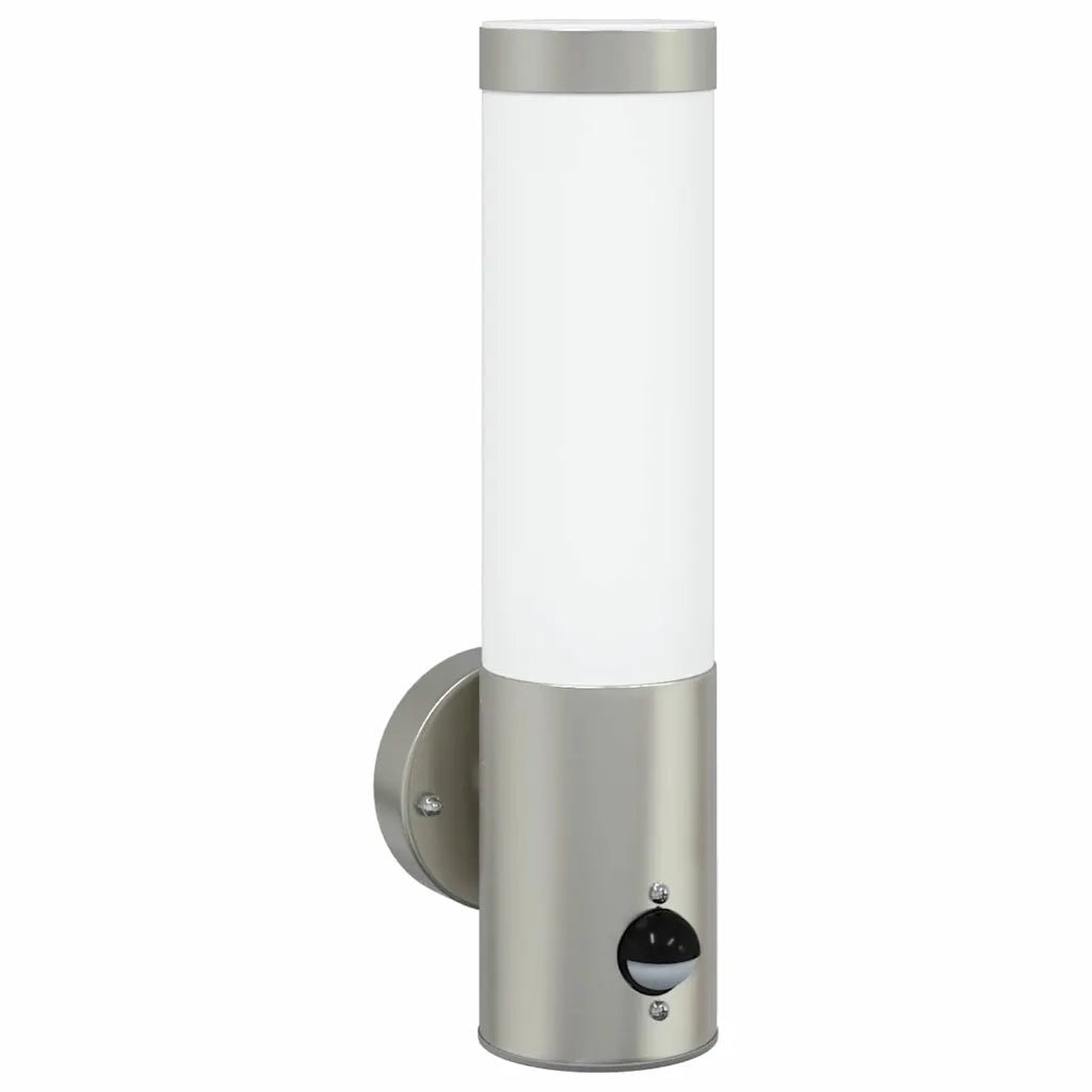 Lampada da Parete Esterna Argento 12 x 8,5 x 29 cm CFW8904945