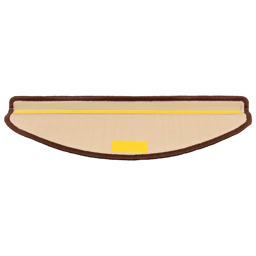 Tappetini per Scale Autoadesivi 5 pz 65x25 cm Marroni cod mxl 70093