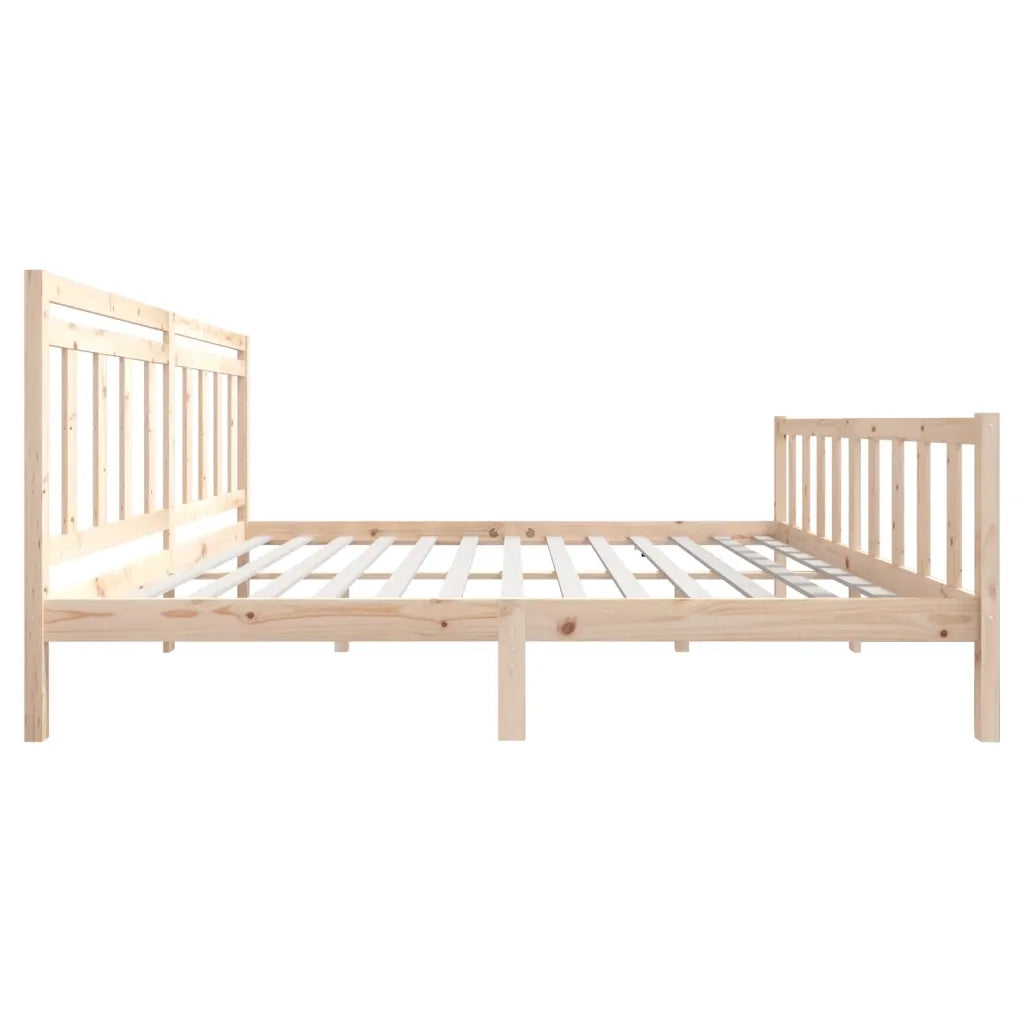 Giroletto-Struttura Letto 180x200 cm Super King in Legno Massello 590967