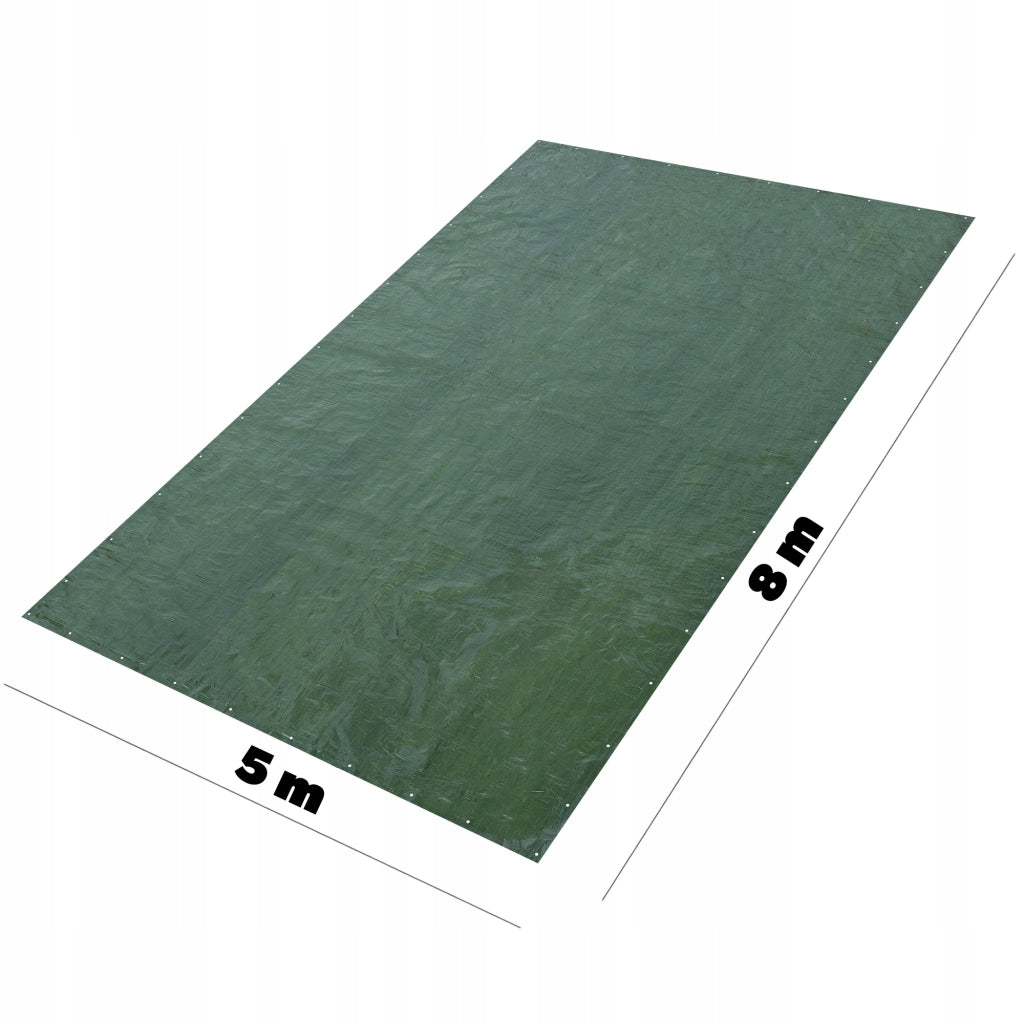 Telone KADAX spesso, antigelo, impermeabile, rinforzato, 8x5 m, 90 g, resistente.