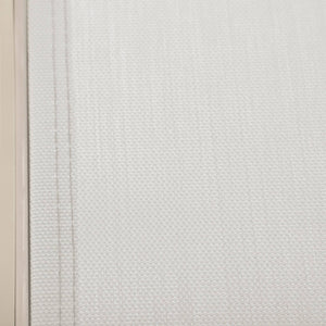 Set di 4 sedie da giardino impilabili in alluminio e textilene, beige