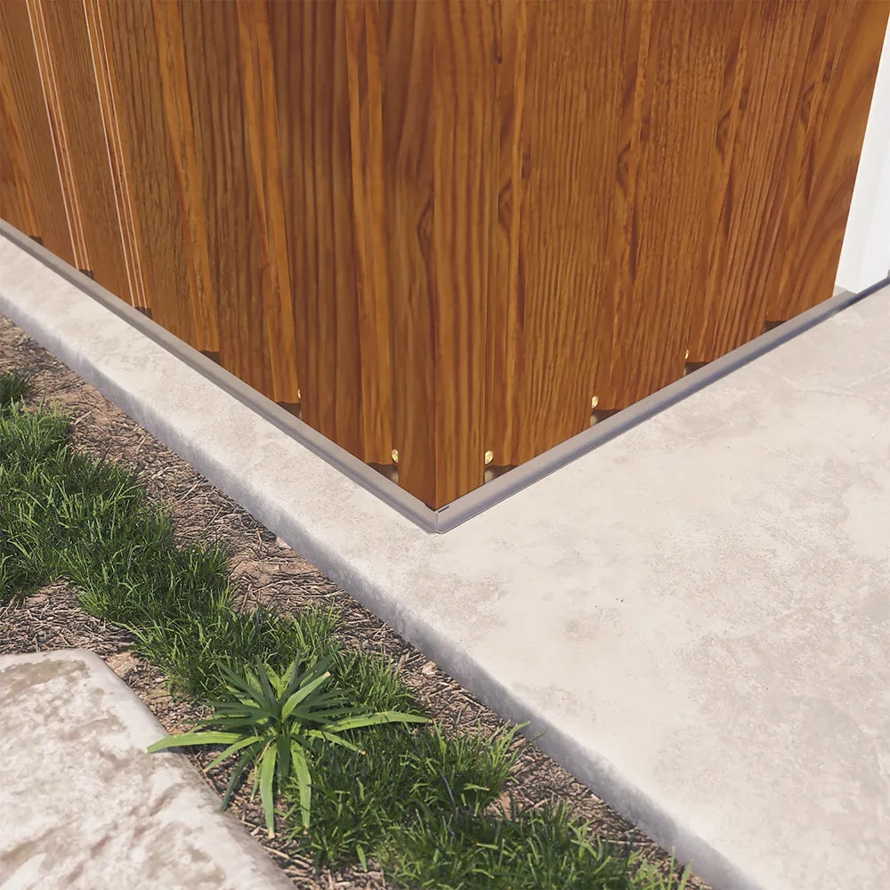 Casetta da giardino in acciaio zincato effetto legno 1,51x1,03xh1,96 m - 48kg- 1,55 metri quadri