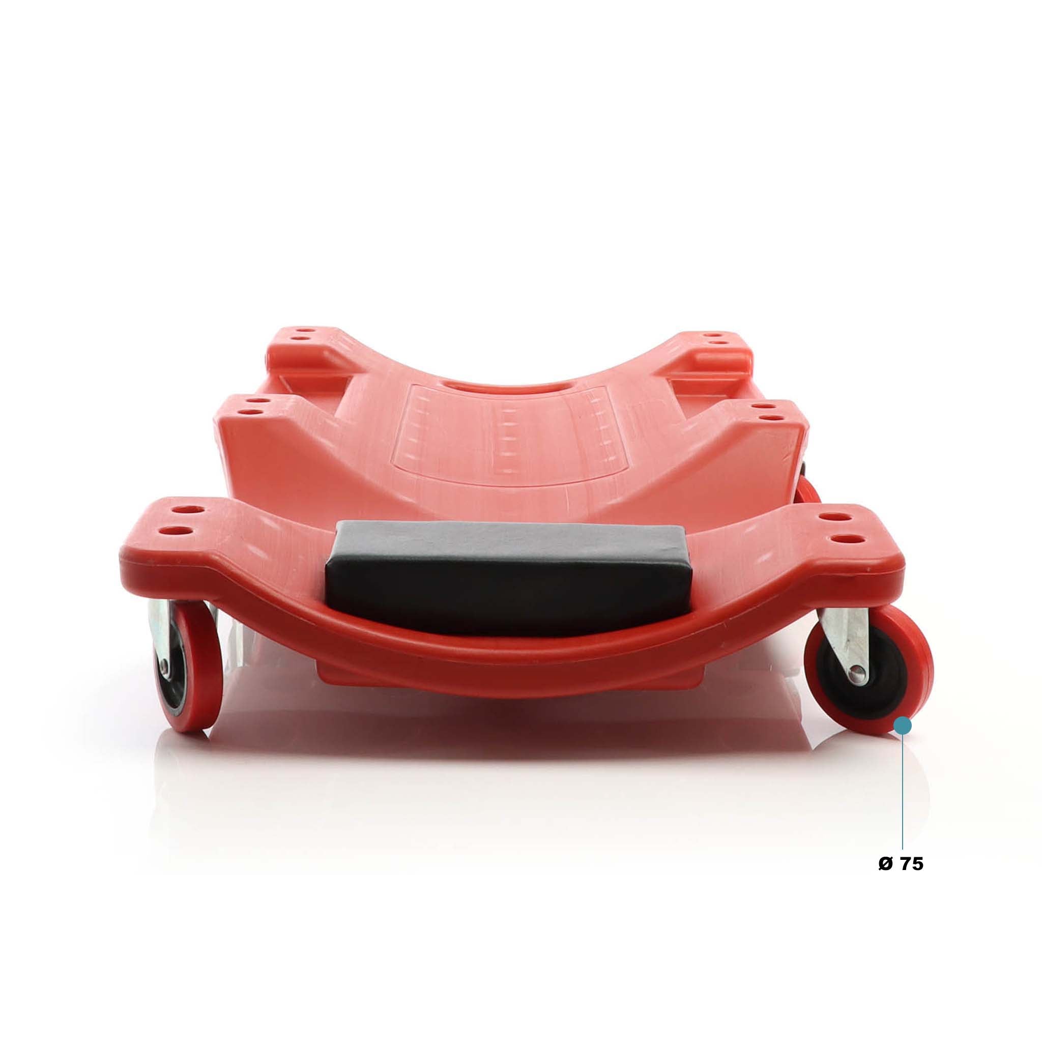 Sdraio da officina 91x42,5x11,5 cm Lettino da meccanico  2 scomparti per attrezzi Max 100 kg