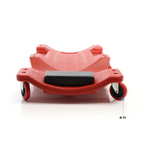 Sdraio da officina 91x42,5x11,5 cm Lettino da meccanico  2 scomparti per attrezzi Max 100 kg