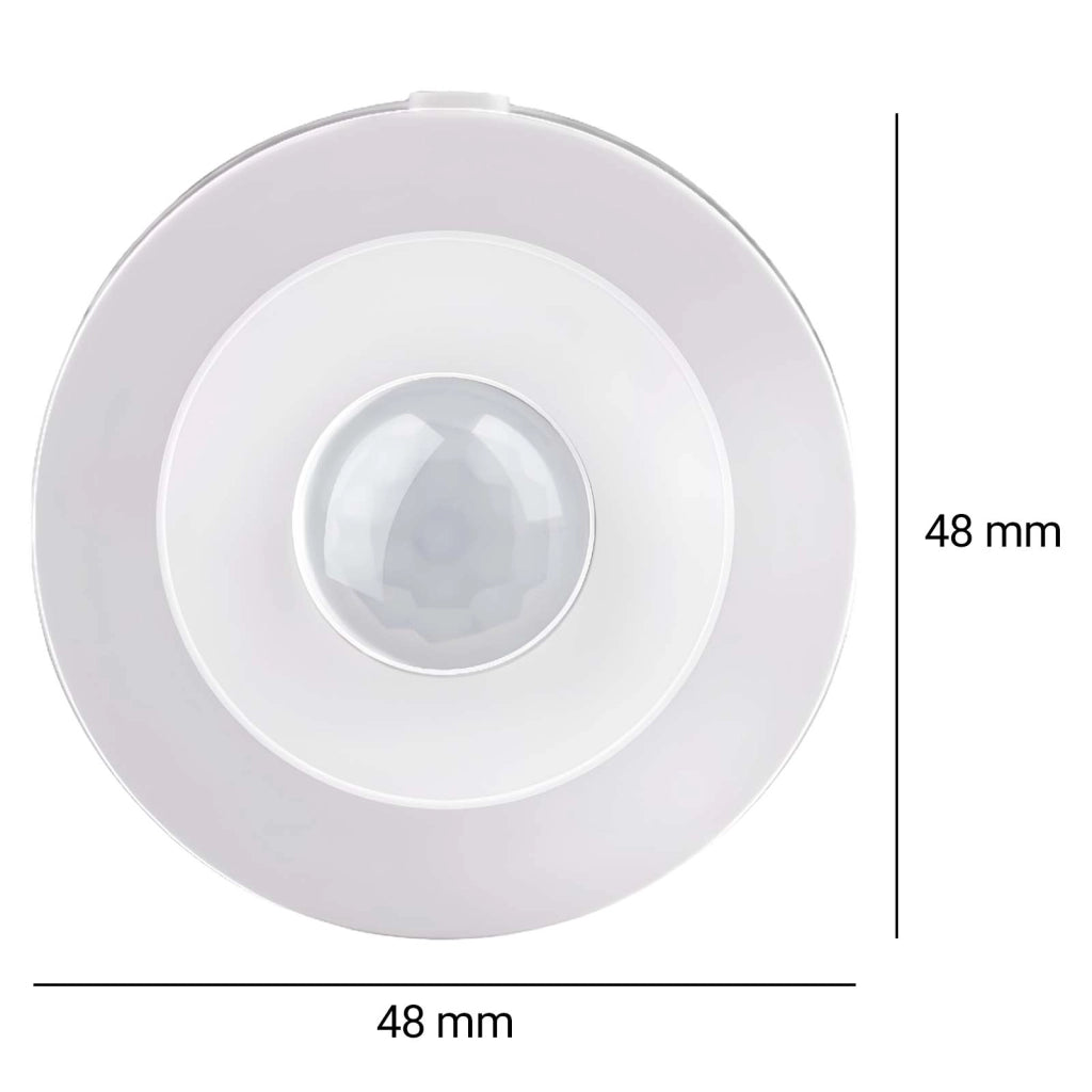 Sensore di movimento PIR Rilevamento 5m Zigbee Bianco Alpina