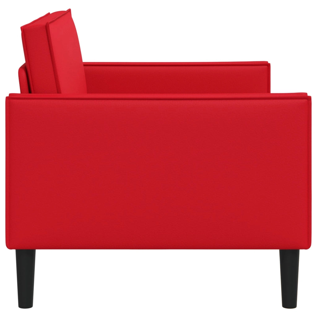 Poltrona XL Rosso Similpelle 42043522