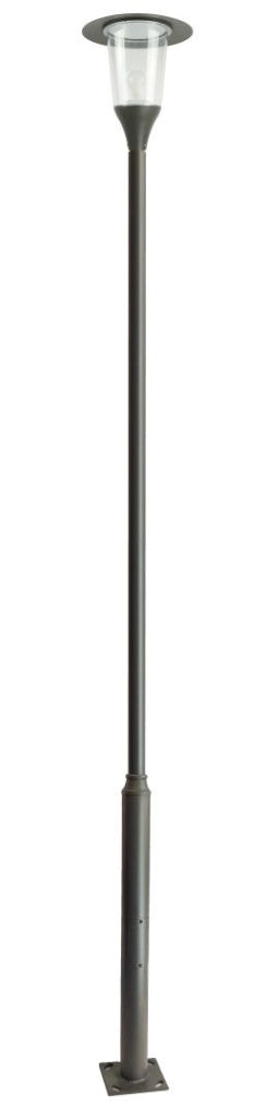 Lanterna da giardino METIS 1xE27 IP65 grigio scuro SU-MA