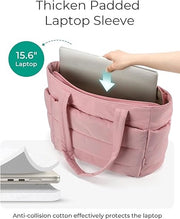 Borsa da donna, borsa imbottita con chiusura a cerniera, borsa da spalla leggera per donna con riempimento