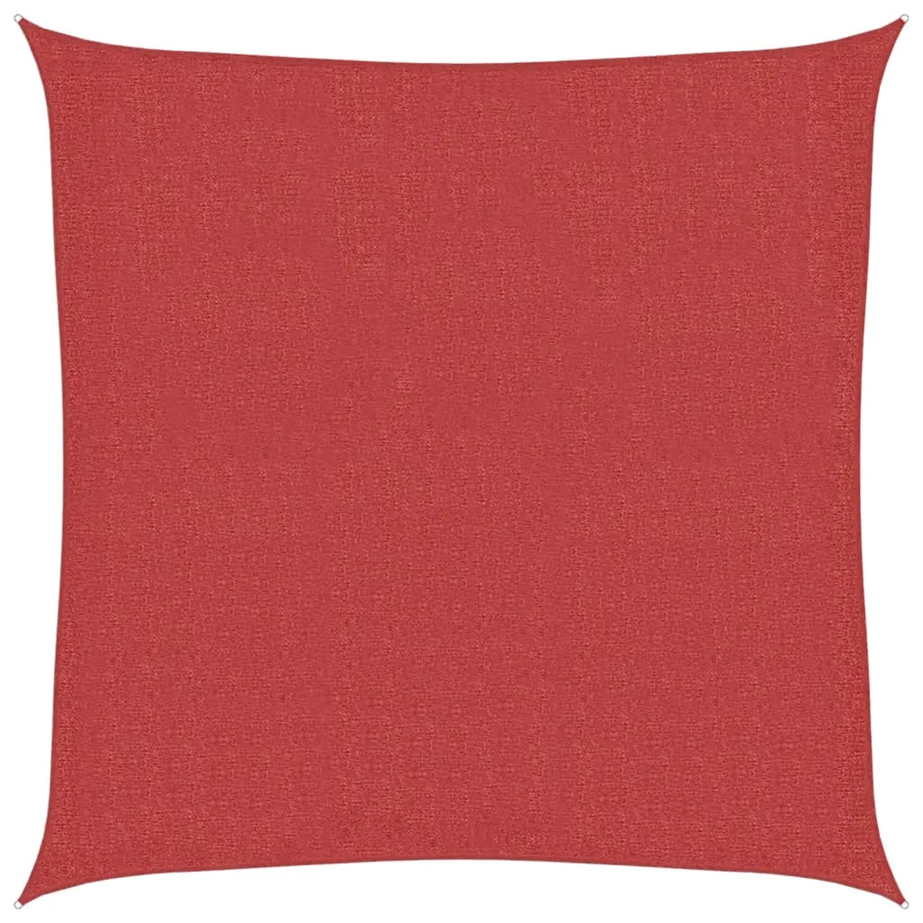 Vela Parasole 160 g/mÂ² Rossa 7x7 m in HDPE cod mxl 7129