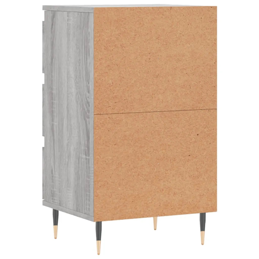 Credenza Grigio Sonoma 40x35x70 cm in Legno Multistrato 831090