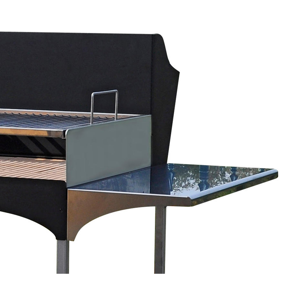 Barbecue a Legna con Griglia in Acciaio Famur BK 10 Elite