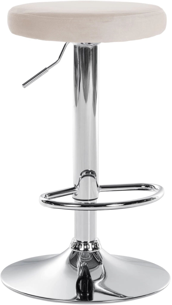 Barhocker Ponte Samt chrom