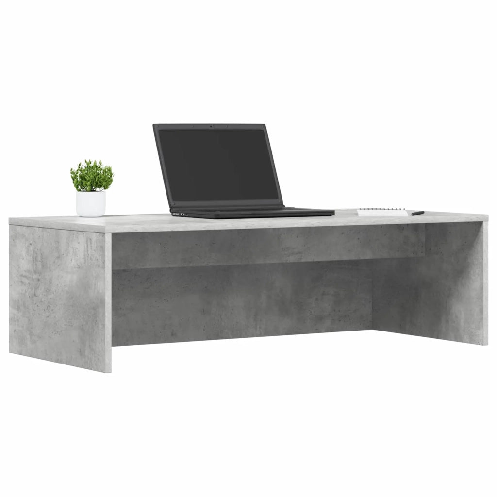 Scrivania a parete Grigio cemento 100 x 45 x 30 cm 891403
