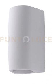 AOSTA APPLIQUE PICCOLA 1 LUCE ATTACCO GU10 BIANCO IP55