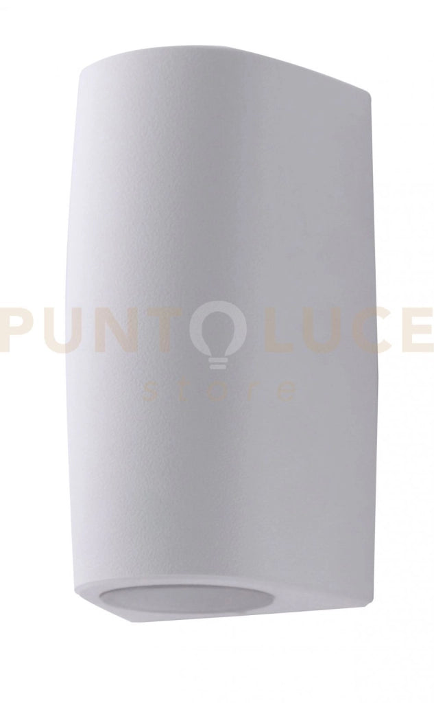AOSTA APPLIQUE PICCOLA 1 LUCE ATTACCO GU10 BIANCO IP55