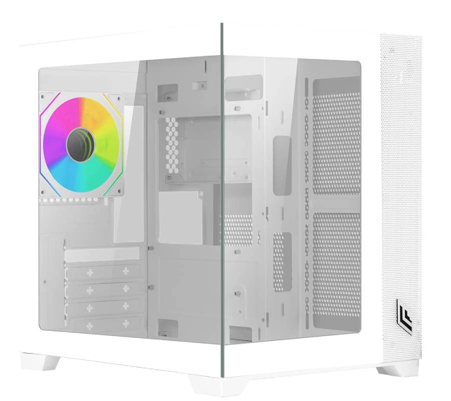 CASE MID-TOWER NOPSU VISION MINI WH MICRO ATX VISION ZH100