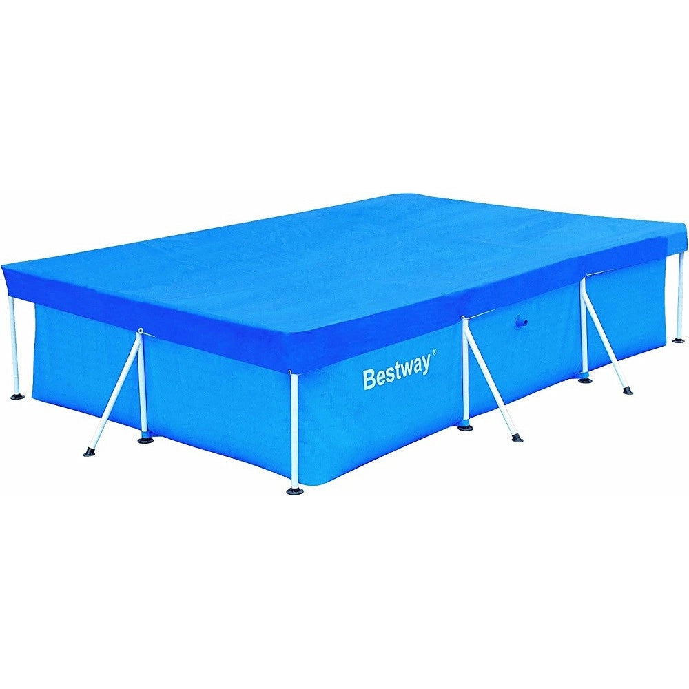 Trade Shop - Telo Di Copertura Per Piscina Fuori Terra Rettangolare Da 300 X 201 X 66cm 58106 -