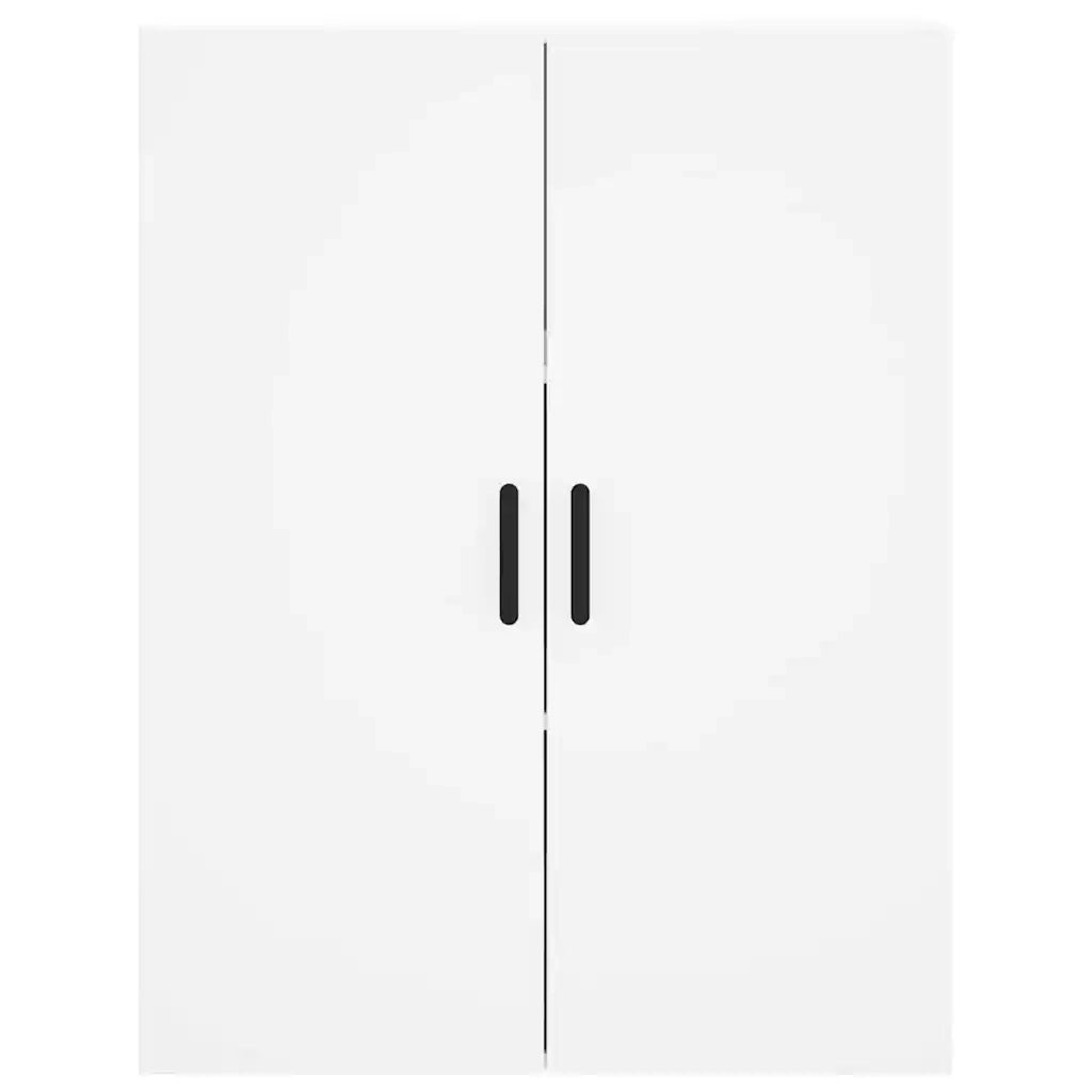 Credenza | Madia | Buffet da pranzo | Armadio da pranzo Bianca 69,5x34x180 cm in Legno Multistrato