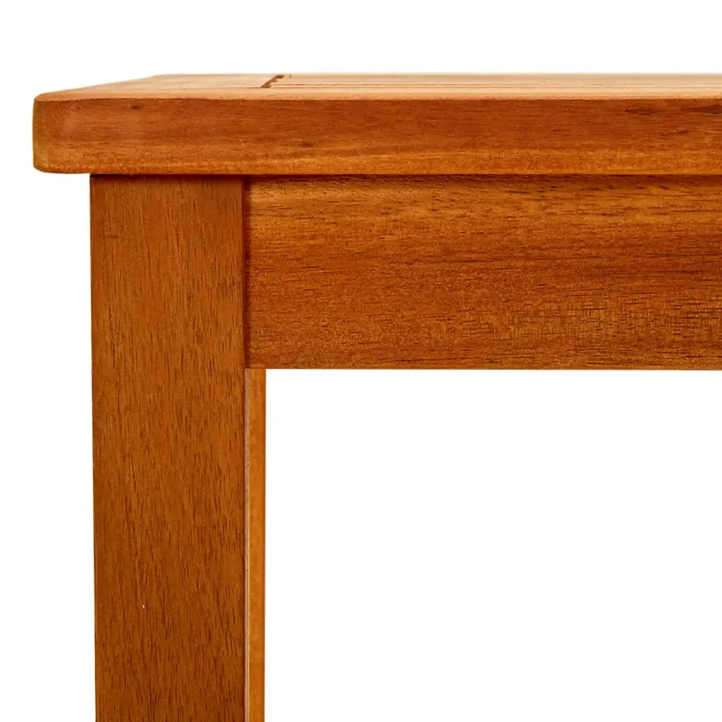 Tavolino da Giardino-Tavolo da esterno 50x35x36 cm in Legno Massello di Acacia