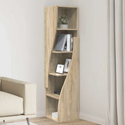 Mobile angolare 32x32x140cm Legno ingegnerizzato Rovere Sonoma 889877