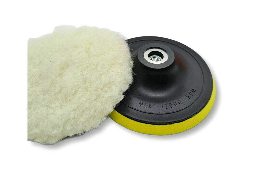 Disco Platorello da 5" 125 mm Dischi in spugna Per Lucidatrice Lucidatura Auto