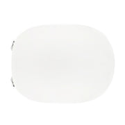 SEDILE WC PER SENESI VASO TUSCIA FORMA 6- Bianco - Cerniere A passant- CW- pezzi 1