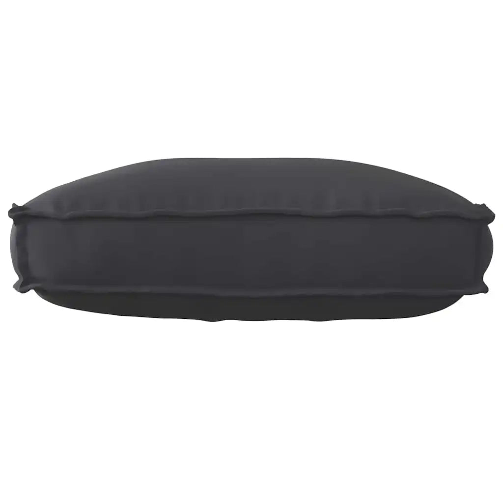 Cuscino Nero 70 x 40 x 12 cm Tessuto Oxford 42001522
