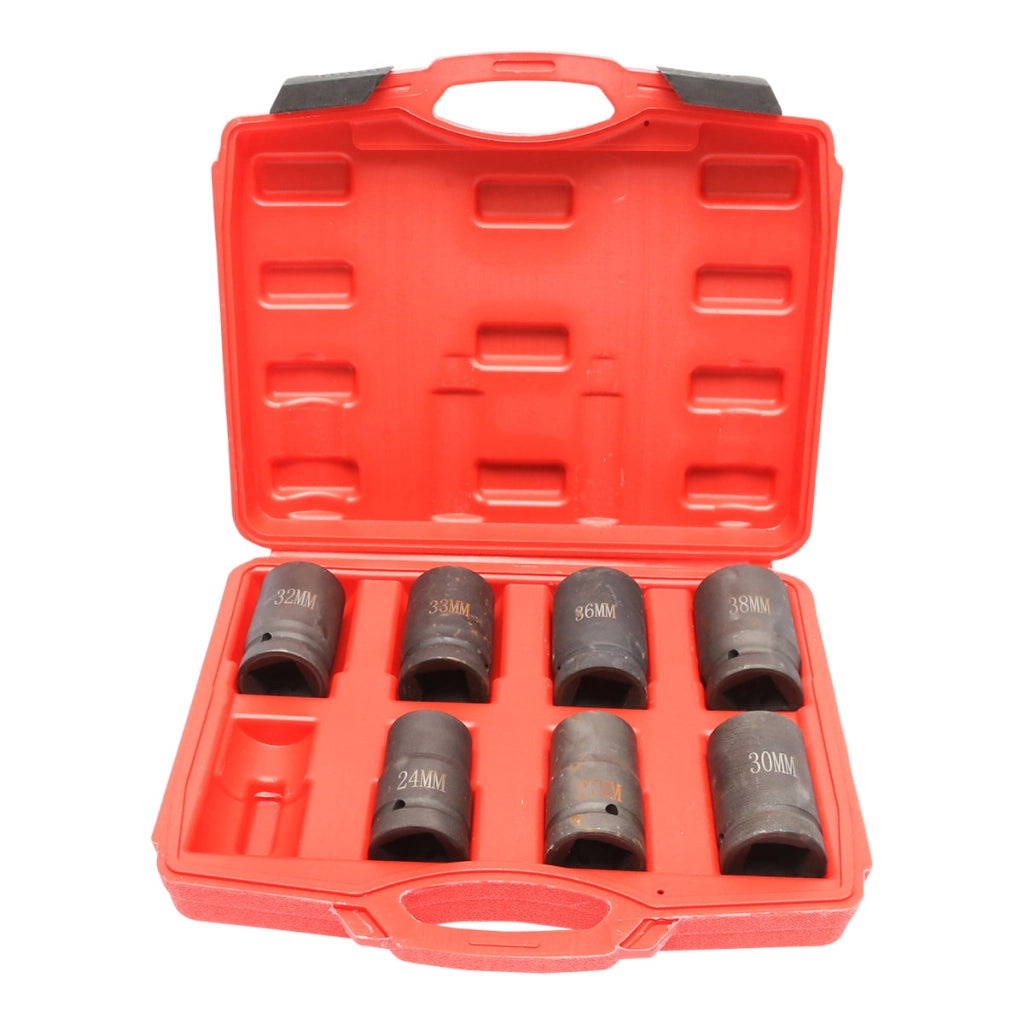 Set chiavi a bussola 7 pezzi (24-27-30-32-33-36-38)