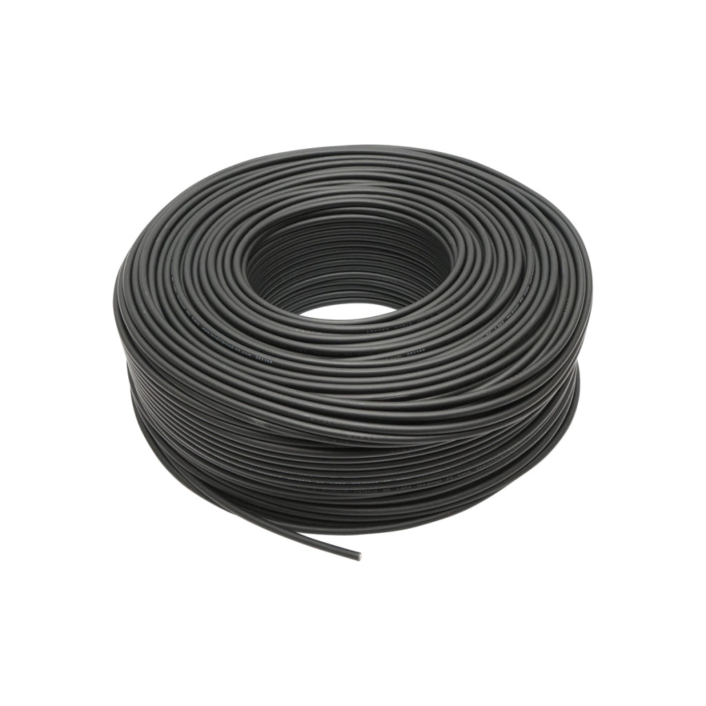 Rotolo di cavo per pannello solare 4mmx200m nero 1,5KV, H1Z2Z2-K Leader
